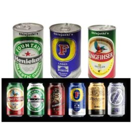 TIN BEER 6 variants