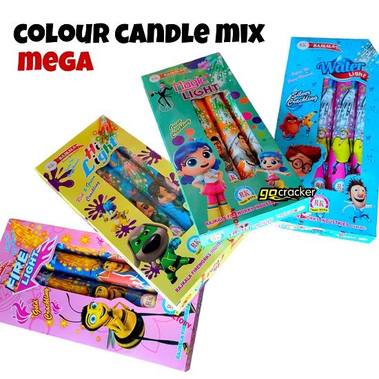 COLOUR CANDLE MEGA MIX