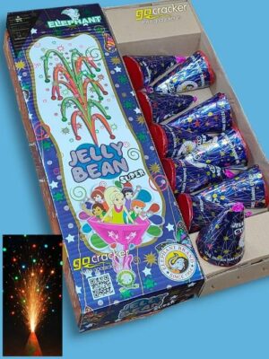 JELLY BEAN SUPER COLOUR BALLS (1BOX=10PCS) INF ELEPHANT FIREWORKS